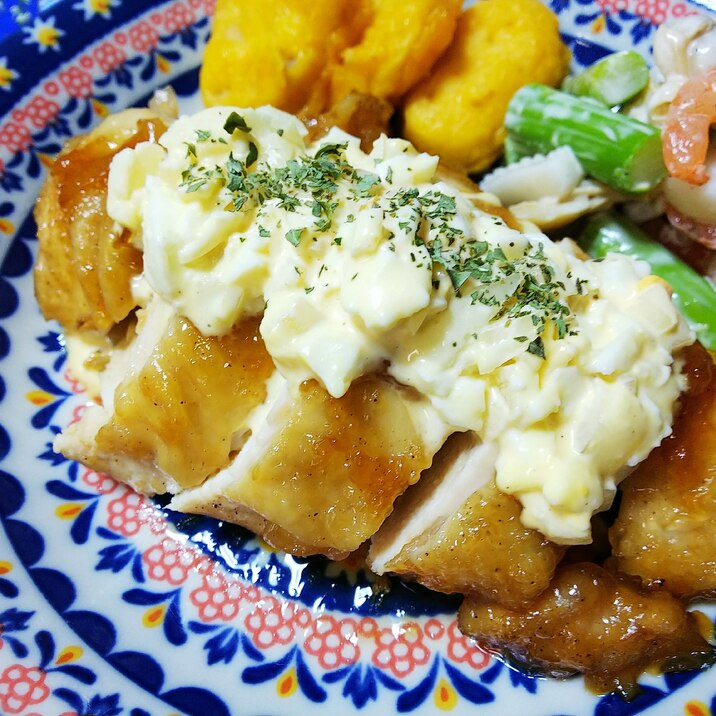 シリコンスチーマーでつくる チキン南蛮風 レシピ 作り方 By ぷもか 楽天レシピ